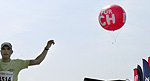 Metro Marathon Sportevent Zielmarkierungs-Ballon