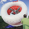 Industrieteile Demonstrator, schwebende Windturbine