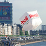 PERSIL-RHEINWEISS Cube Kamapgnenballon abc 350cm Airbrush