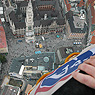C&A-Kampagne XL &uuml;ber M&uuml;nchen Marienplatz mit Rainer Hunold