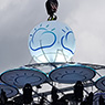 Spezialkonstruktion "IBM-Skylifter"--Ballonlichtinstallation
