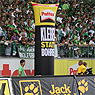 Air-tube on demand: pup up Stadionwerbung