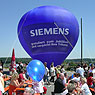 Ballon als Bannertr&auml;ger