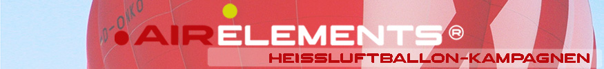 Heisslftballon-Kampagnen von AirElements&reg;