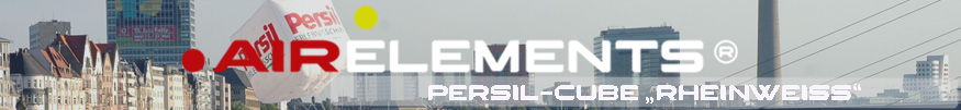 Persil-Cube Kampagnenballon Startseite