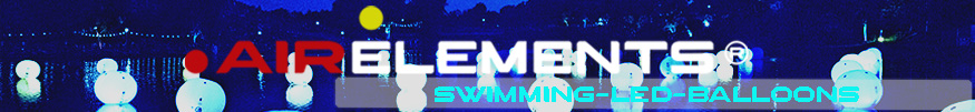 AirElements&reg; SWIMMING LED-BALLOONS
