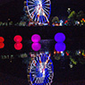 Olympiapark M&uuml;nchen, 40 LED-Balnlos Funk-DMX