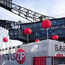 ZIPPO-Ballons auf Pipes
